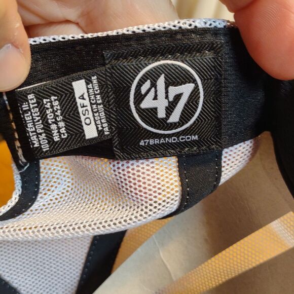 47 Brand Pittsburgh Pirates Trucker Snapback Hat *See Note* - Picture 10 of 10